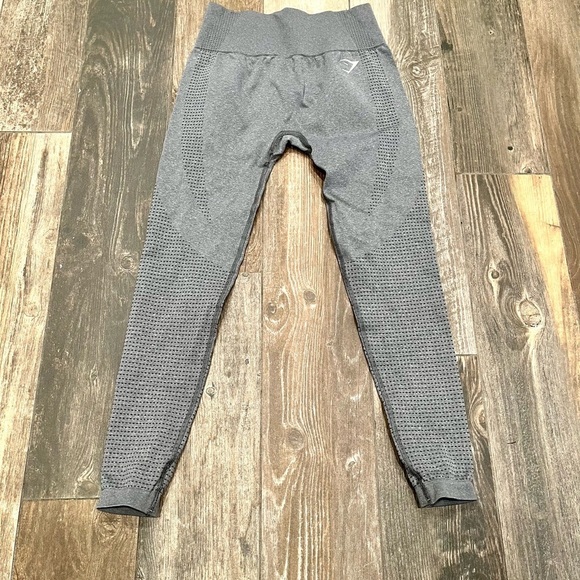 Gymshark Women’s Vital Seamless 2.0 Leggings Stretch Activewear Workout Gray med - Picture 1 of 7
